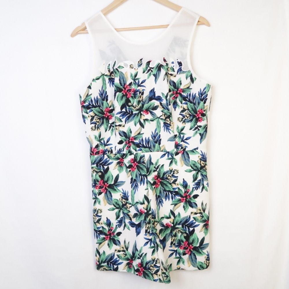 Tropical romper fun trendy A23